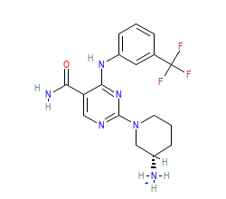 2D structure of the orthosteric ligand