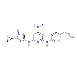 2D structure of the orthosteric ligand