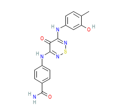 2D structure of the orthosteric ligand