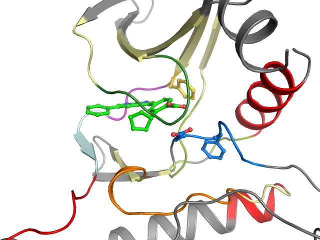 The orthosteric binding pocket