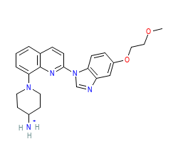 2D structure of the orthosteric ligand