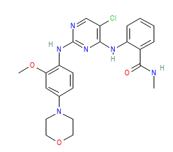 2D structure of the orthosteric ligand