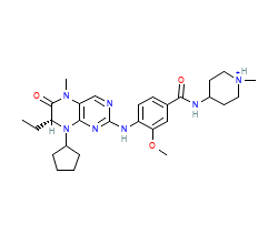 2D structure of the orthosteric ligand