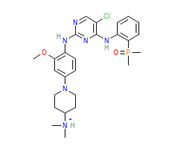 2D structure of the orthosteric ligand