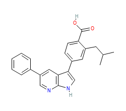 2D structure of the orthosteric ligand