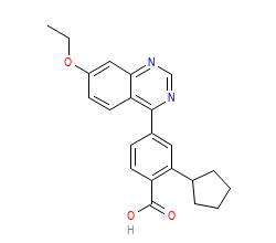 2D structure of the orthosteric ligand