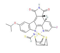 2D structure of the orthosteric ligand
