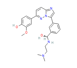 2D structure of the orthosteric ligand