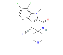 2D structure of the orthosteric ligand