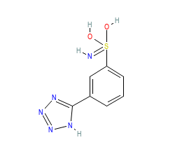 2D structure of the orthosteric ligand