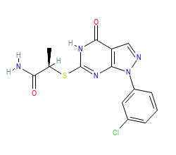 2D structure of the orthosteric ligand