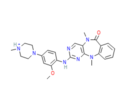 2D structure of the orthosteric ligand