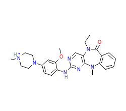 2D structure of the orthosteric ligand