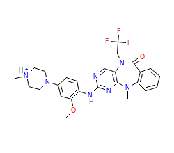 2D structure of the orthosteric ligand