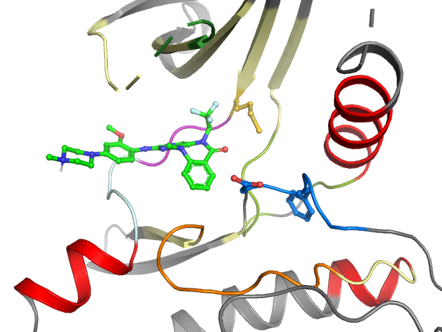 The orthosteric binding pocket