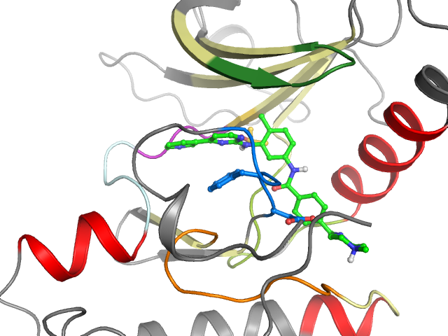 The orthosteric binding pocket