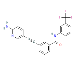 2D structure of the orthosteric ligand