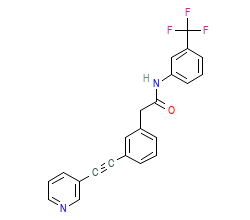 2D structure of the orthosteric ligand