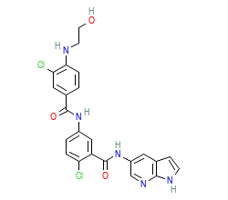 2D structure of the orthosteric ligand