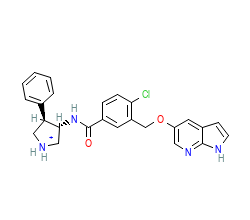 2D structure of the orthosteric ligand