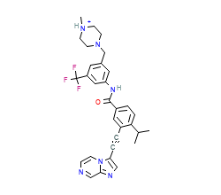 2D structure of the orthosteric ligand