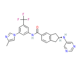 2D structure of the orthosteric ligand
