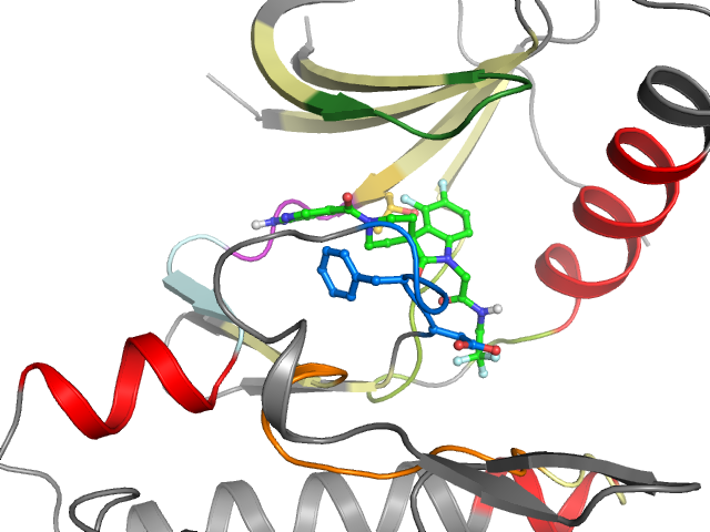 The orthosteric binding pocket