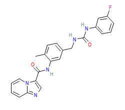 2D structure of the orthosteric ligand