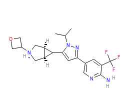 2D structure of the orthosteric ligand