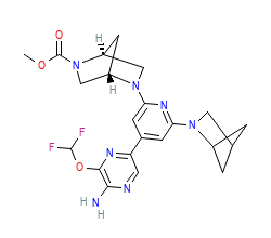 2D structure of the orthosteric ligand