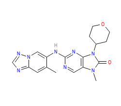 2D structure of the orthosteric ligand