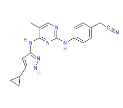 2D structure of the orthosteric ligand