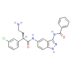 2D structure of the orthosteric ligand