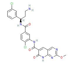 2D structure of the orthosteric ligand