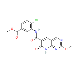 2D structure of the orthosteric ligand