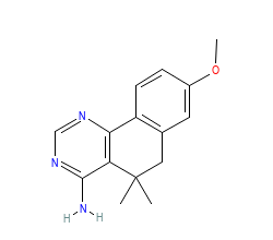 2D structure of the orthosteric ligand