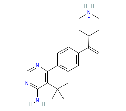 2D structure of the orthosteric ligand