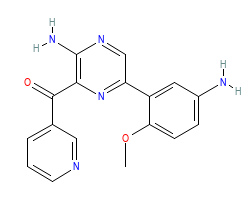 2D structure of the orthosteric ligand