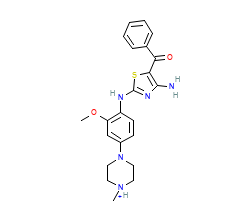 2D structure of the orthosteric ligand