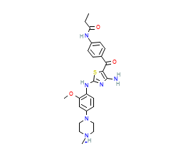 2D structure of the orthosteric ligand
