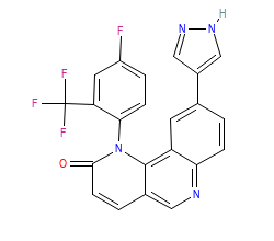 2D structure of the orthosteric ligand