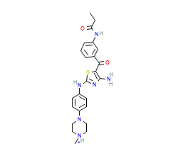2D structure of the orthosteric ligand