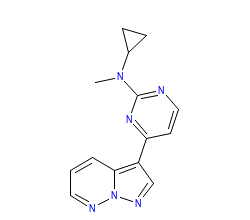 2D structure of the orthosteric ligand