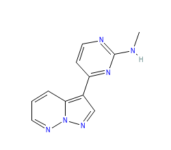 2D structure of the orthosteric ligand