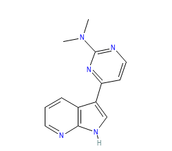 2D structure of the orthosteric ligand