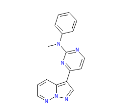 2D structure of the orthosteric ligand