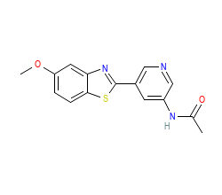 2D structure of the orthosteric ligand