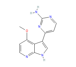 2D structure of the orthosteric ligand