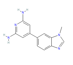 2D structure of the orthosteric ligand