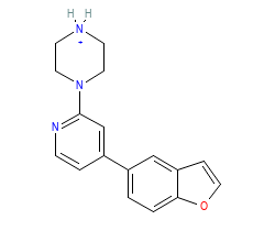 2D structure of the orthosteric ligand